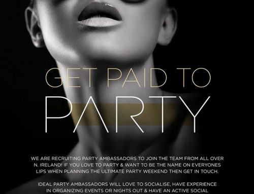 Recruitment: Get Paid to Party!